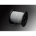 2mm width grey color double sided reflective thread for knitting